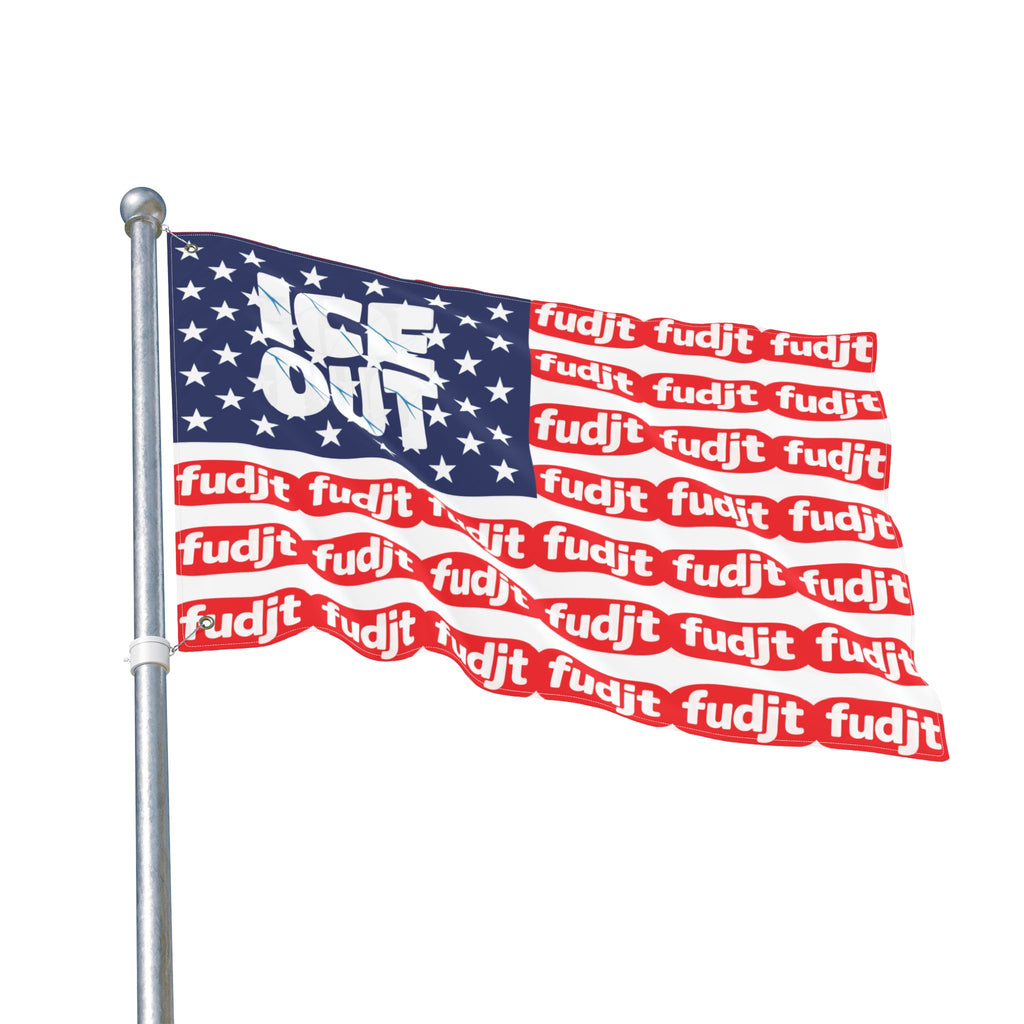 ICE OUT Stars & Stripes fudjt Flag | 2 Sizes