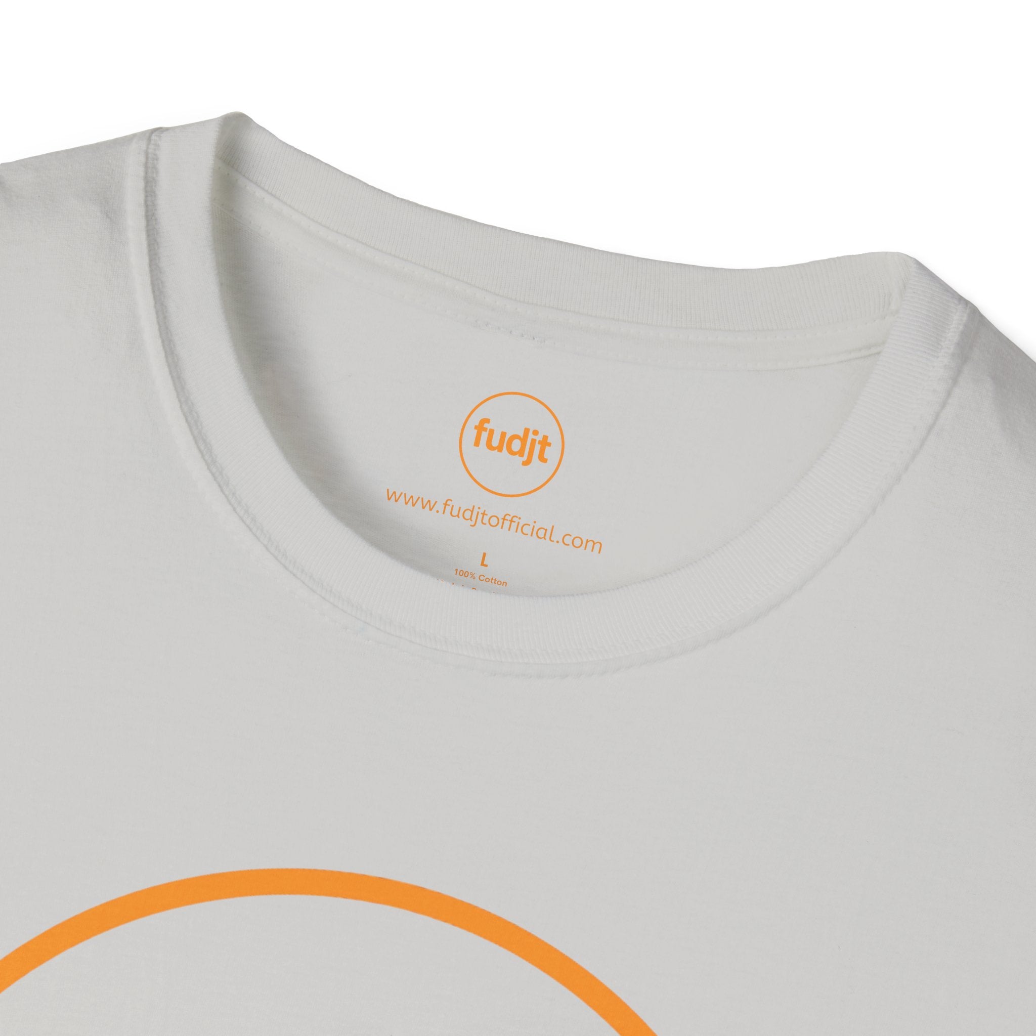 Orange fudjt Circle Everyday Style Tee | 14 Colors