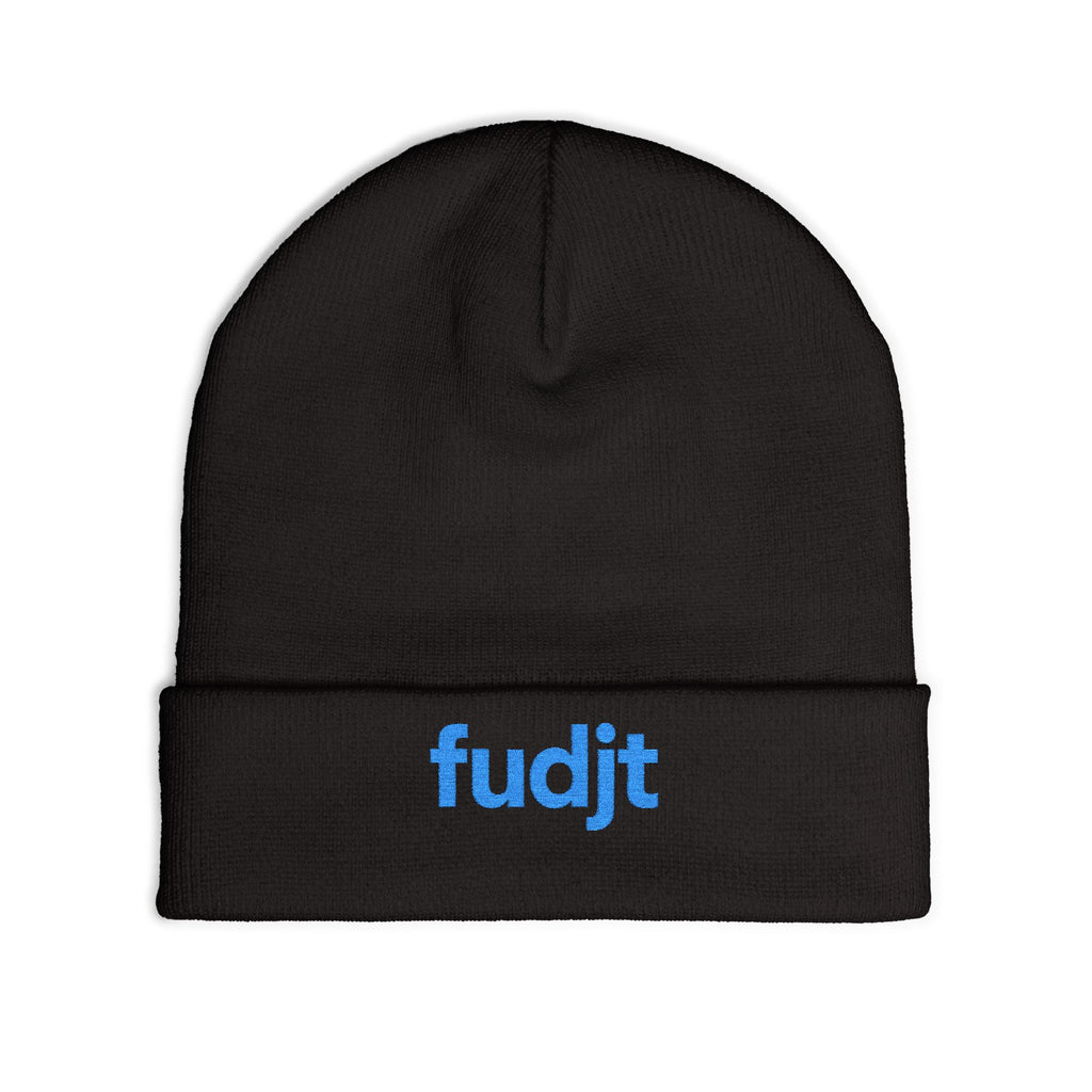 Stylish & Cozy fudjt Knit Beanie | Turquoise Embroidery | 6 Colors