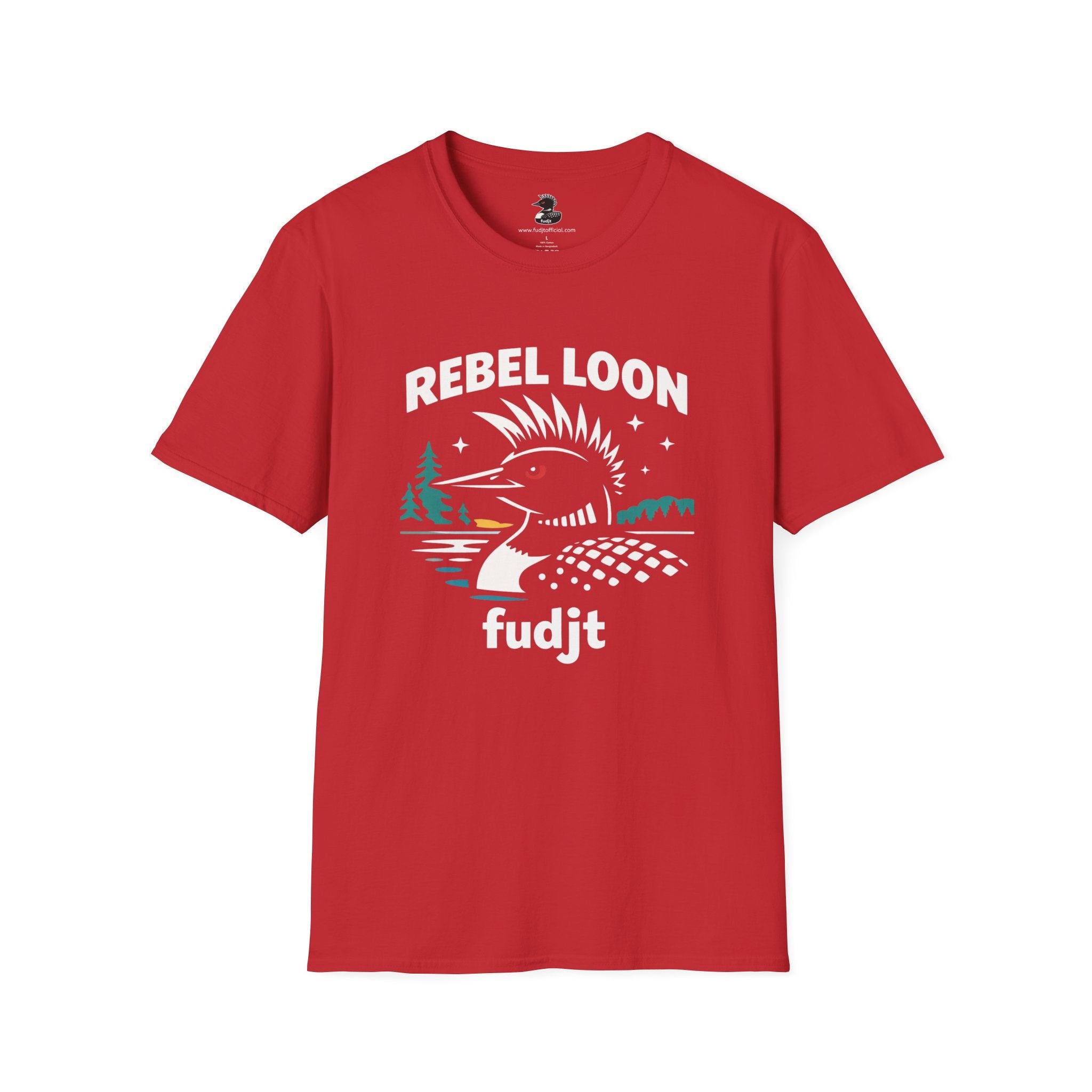 fudjt Rebel Loon Naturescape Everyday Tee | 8 Colors