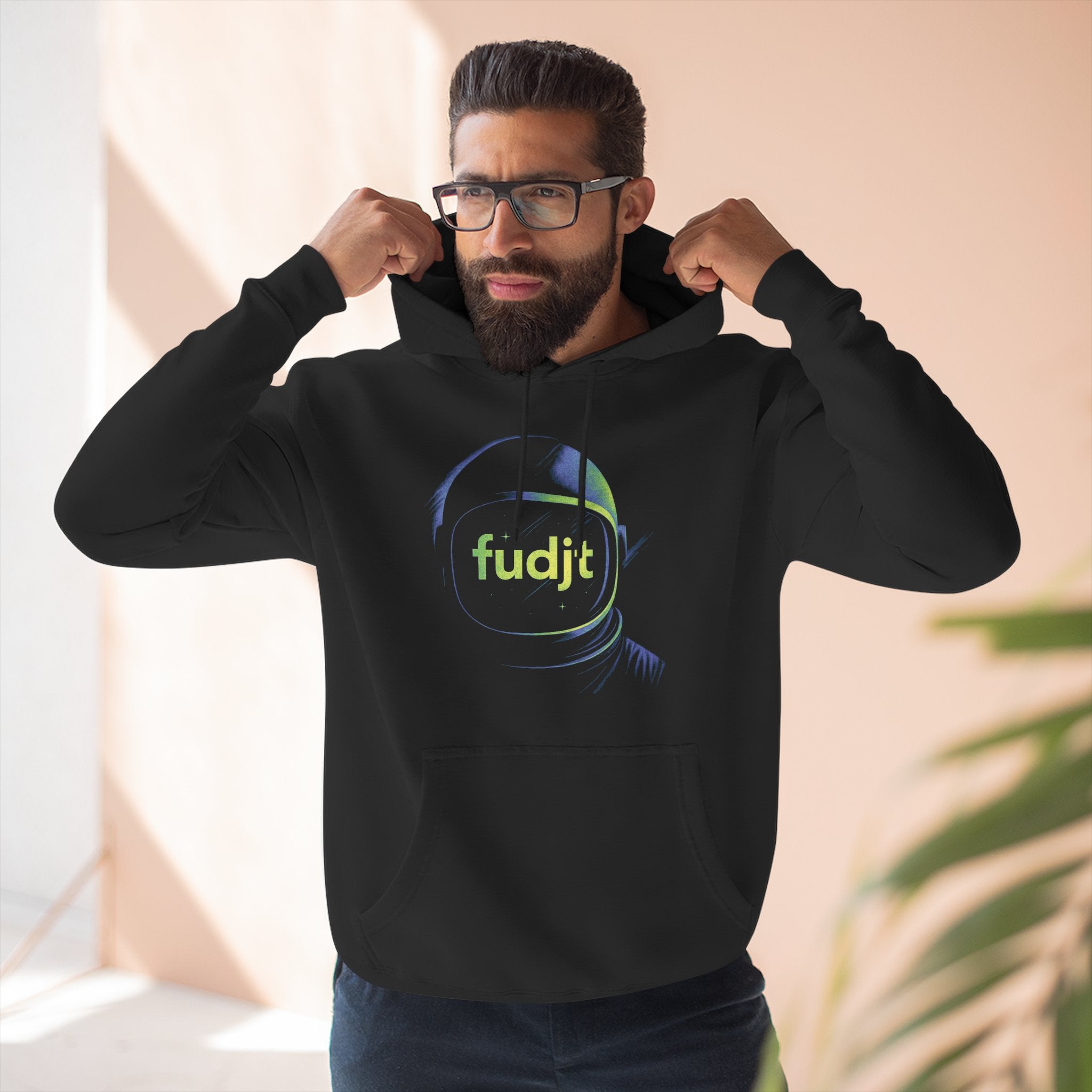 Astro fudjt Helmet Hoodie – Premium Fleece Pullover | 15 Colors