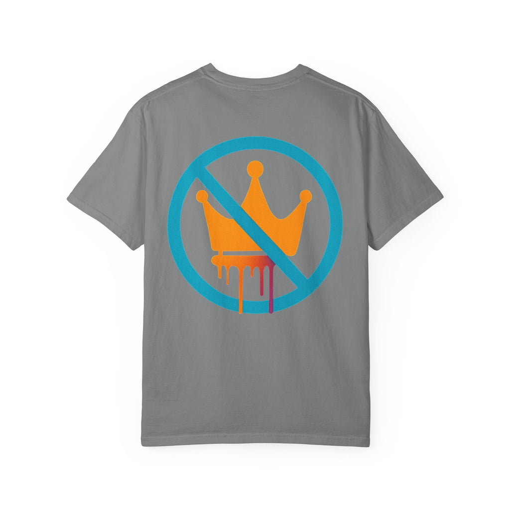 FUDJT Glitch Front & No Crown Back Premium Heavyweight Tee | 15 Colors