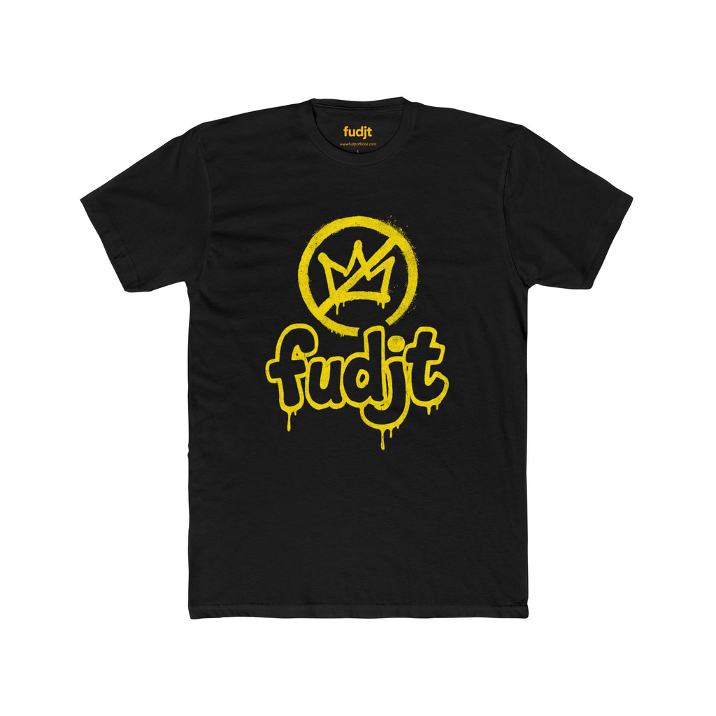 Golden fudjt No Kings Cotton Crew Tee | 12 Colors