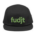 Embroidered 5 Panel Cap - Green fudjt Logo - 7 Colors