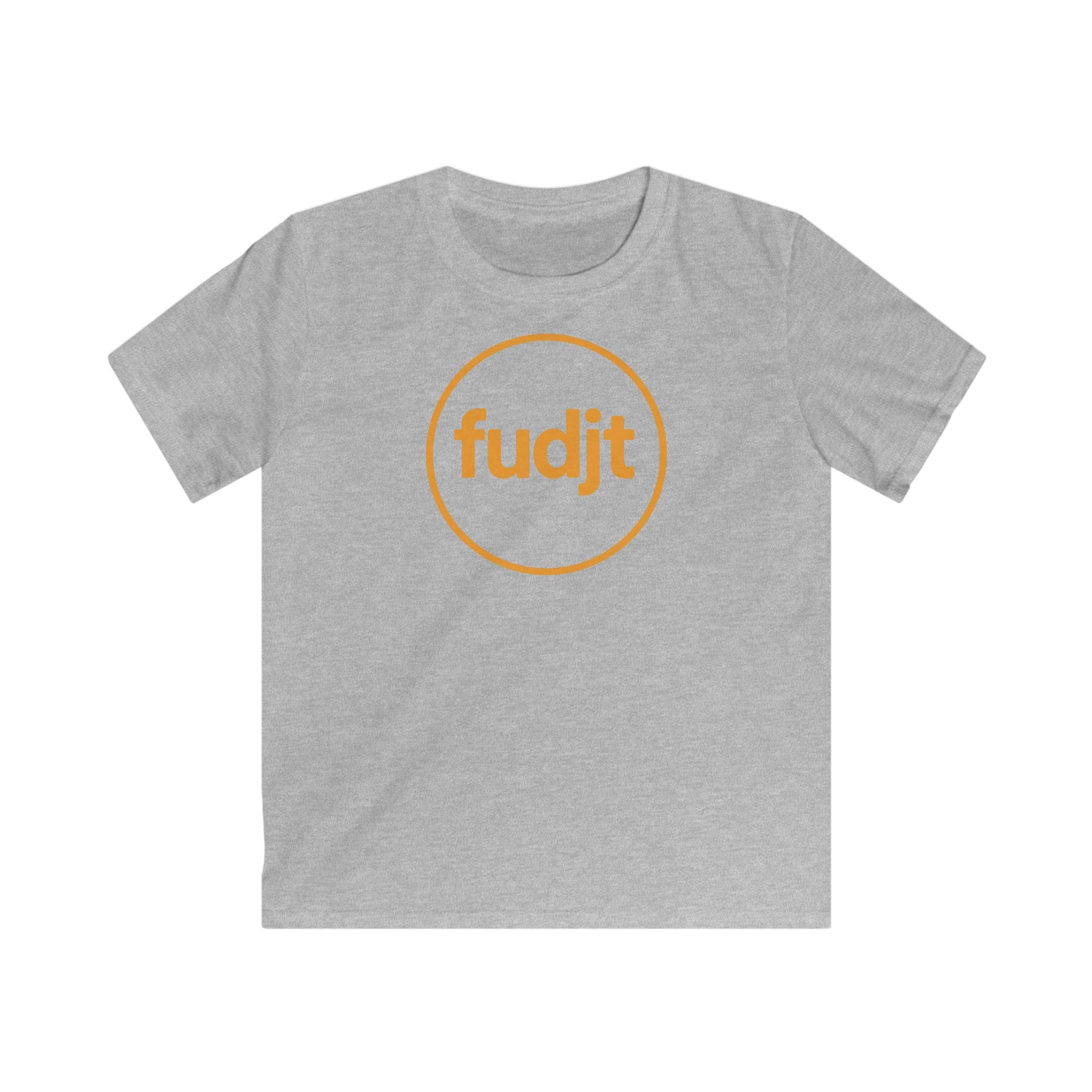 Orange fudjt Circle Kids Tee | 5 Colors