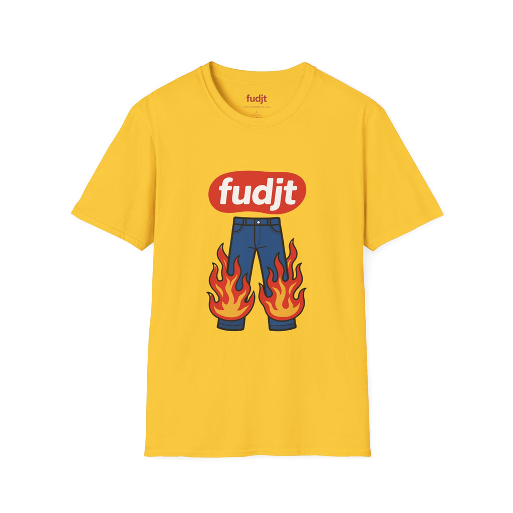 fudjt Pants On Fire Everyday Style Tee | 14 Colors