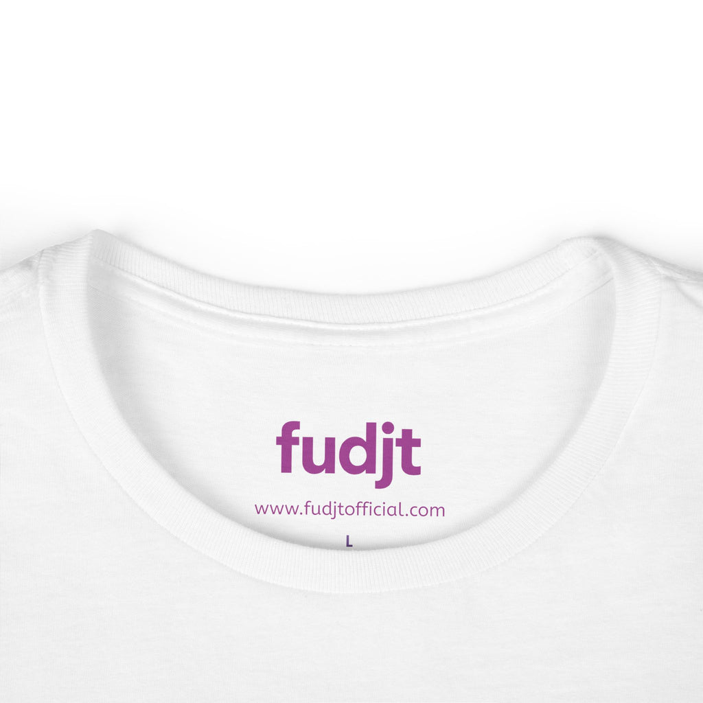 Women's fudjt Pink Drip Comfy Stylie Tee | 12 Colors