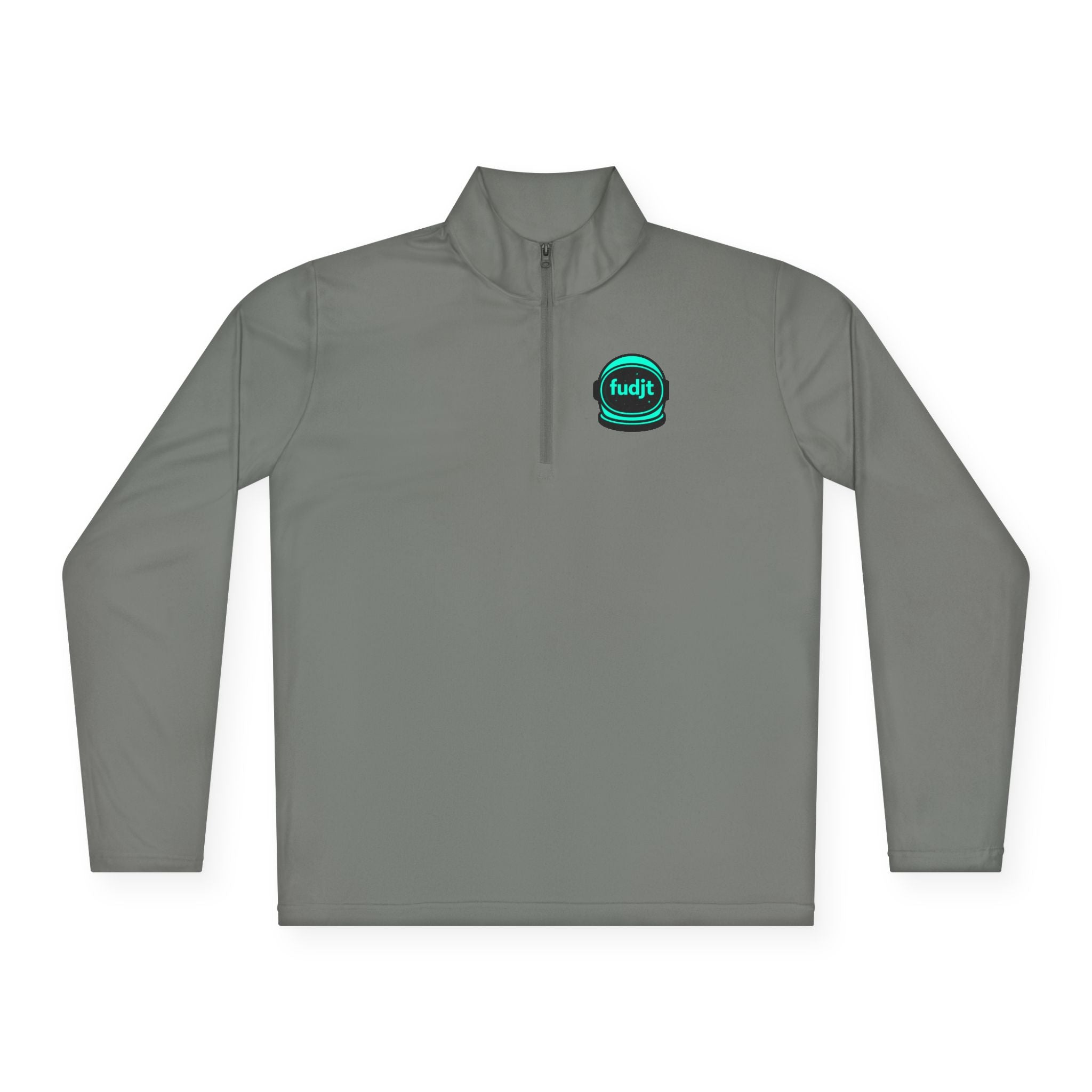 Quarter-Zip Performance Pullover | Green Space fudjt | Bold Backside | 6 Colors