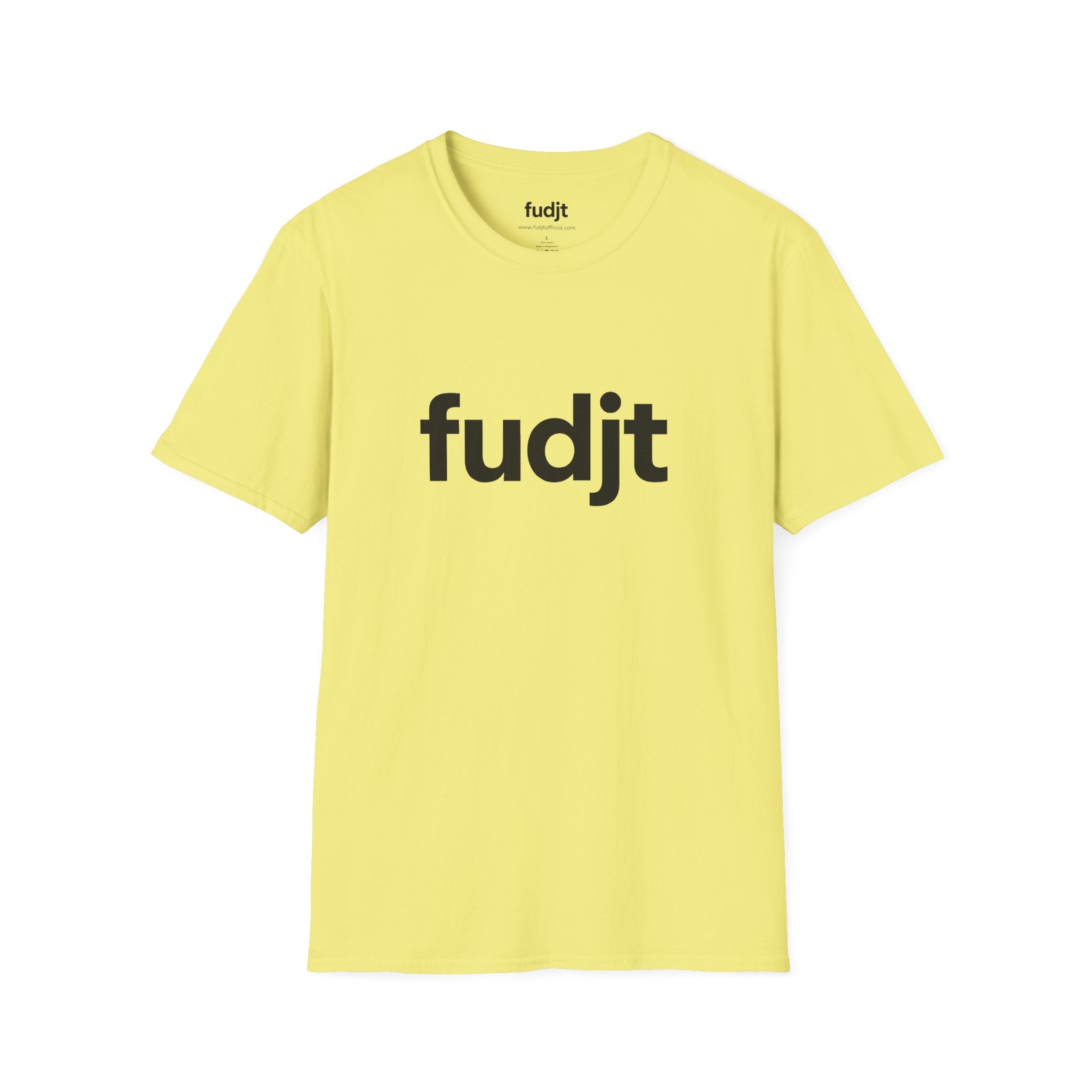 fudjt Everyday Style Black logo Tee | 17 Colors