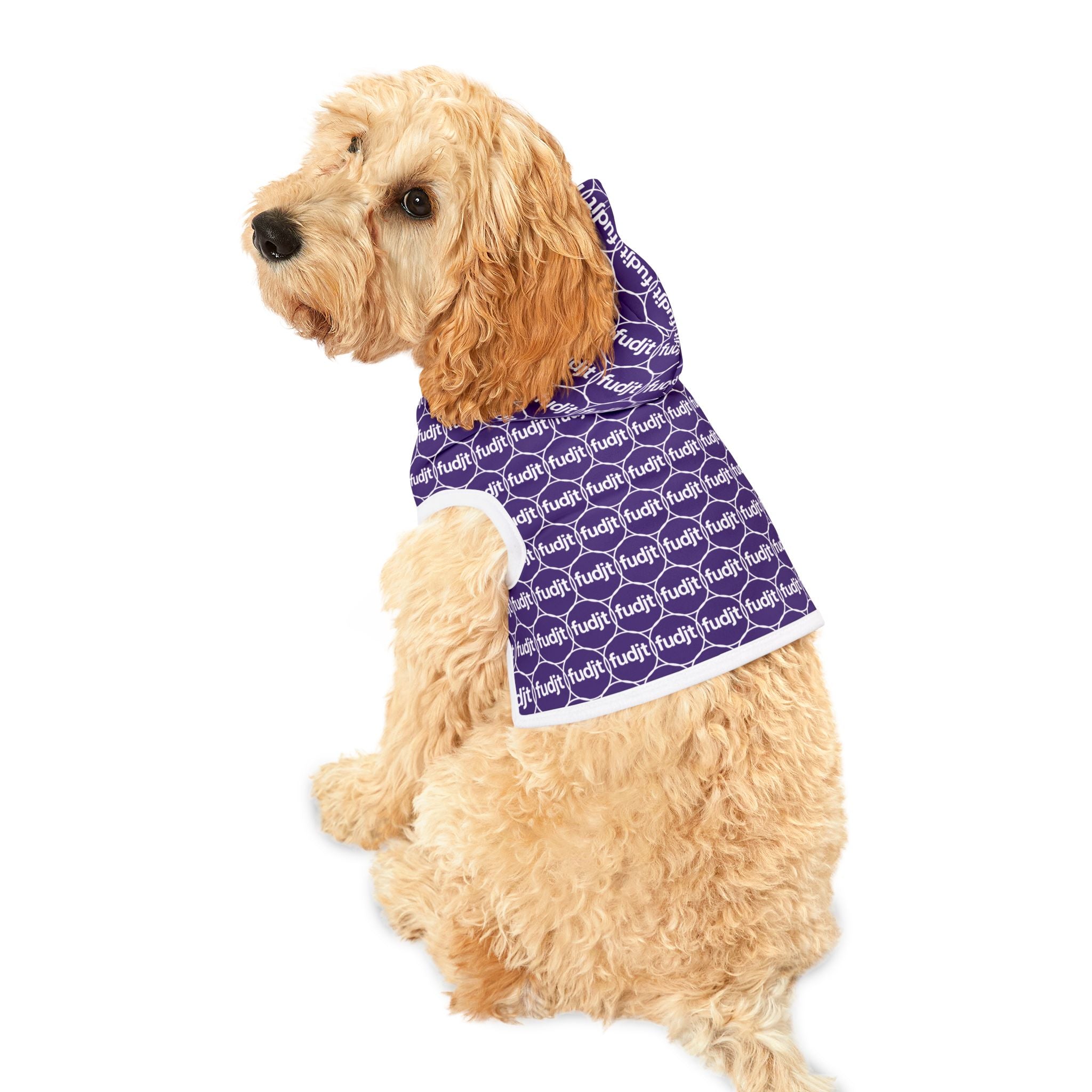 Purple fudjt Pet Hoodie | Unbroken Chain 2.5 | 7 Sizes