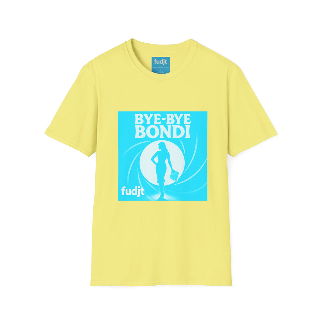 Bye-Bye Bondi | Blue Smoke Screen Retro fudjt Tee | 15 Colors