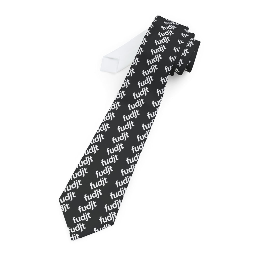 Black White fudjt 45-50 Fine Necktie