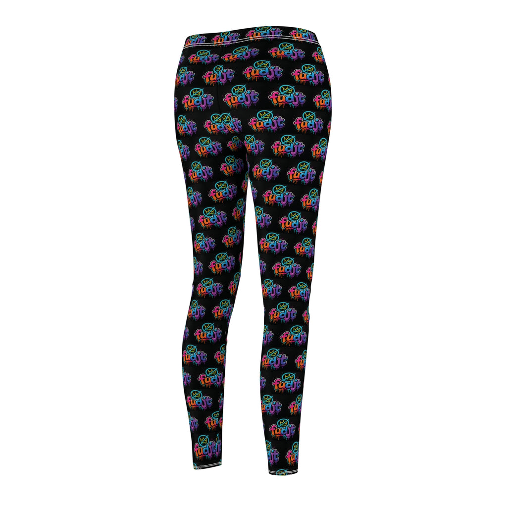 fudjt No Kings Clown Town 3 Leggings