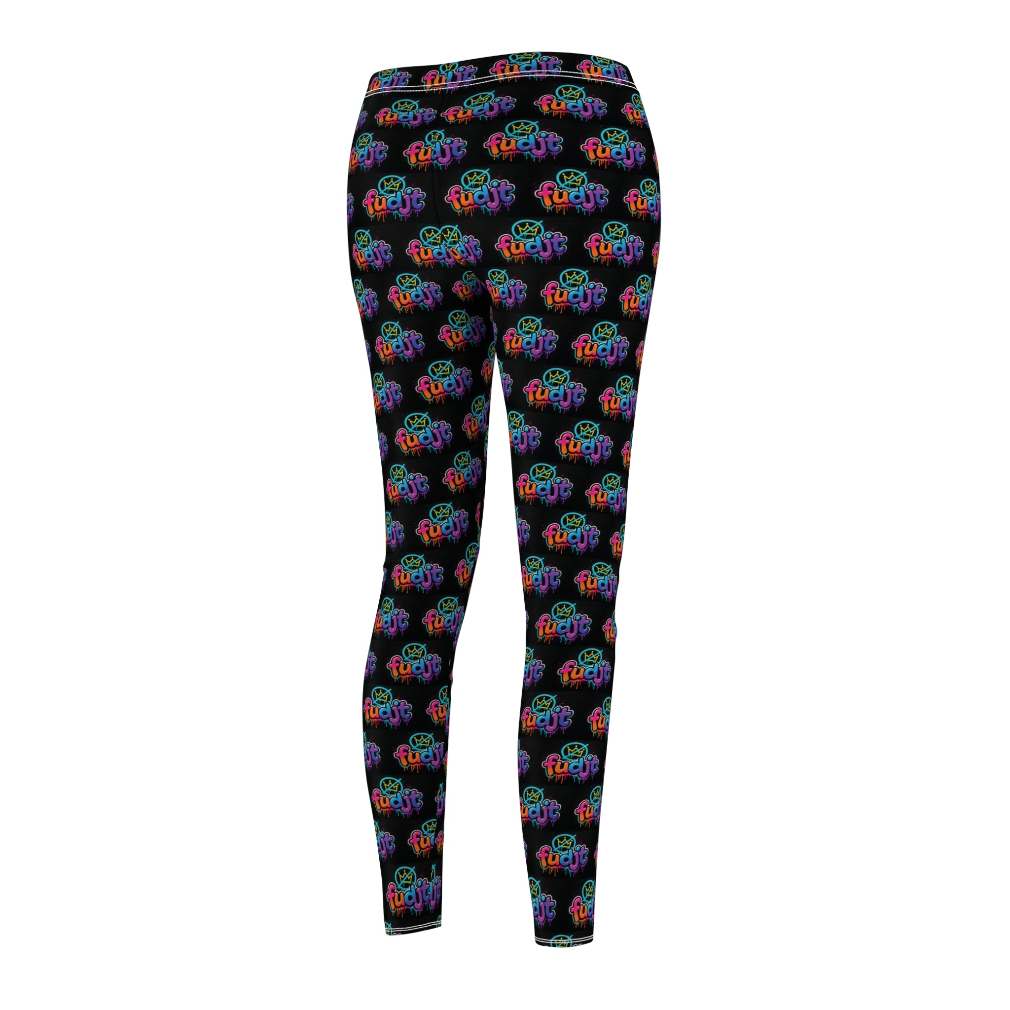 fudjt No Kings Clown Town 3 Leggings