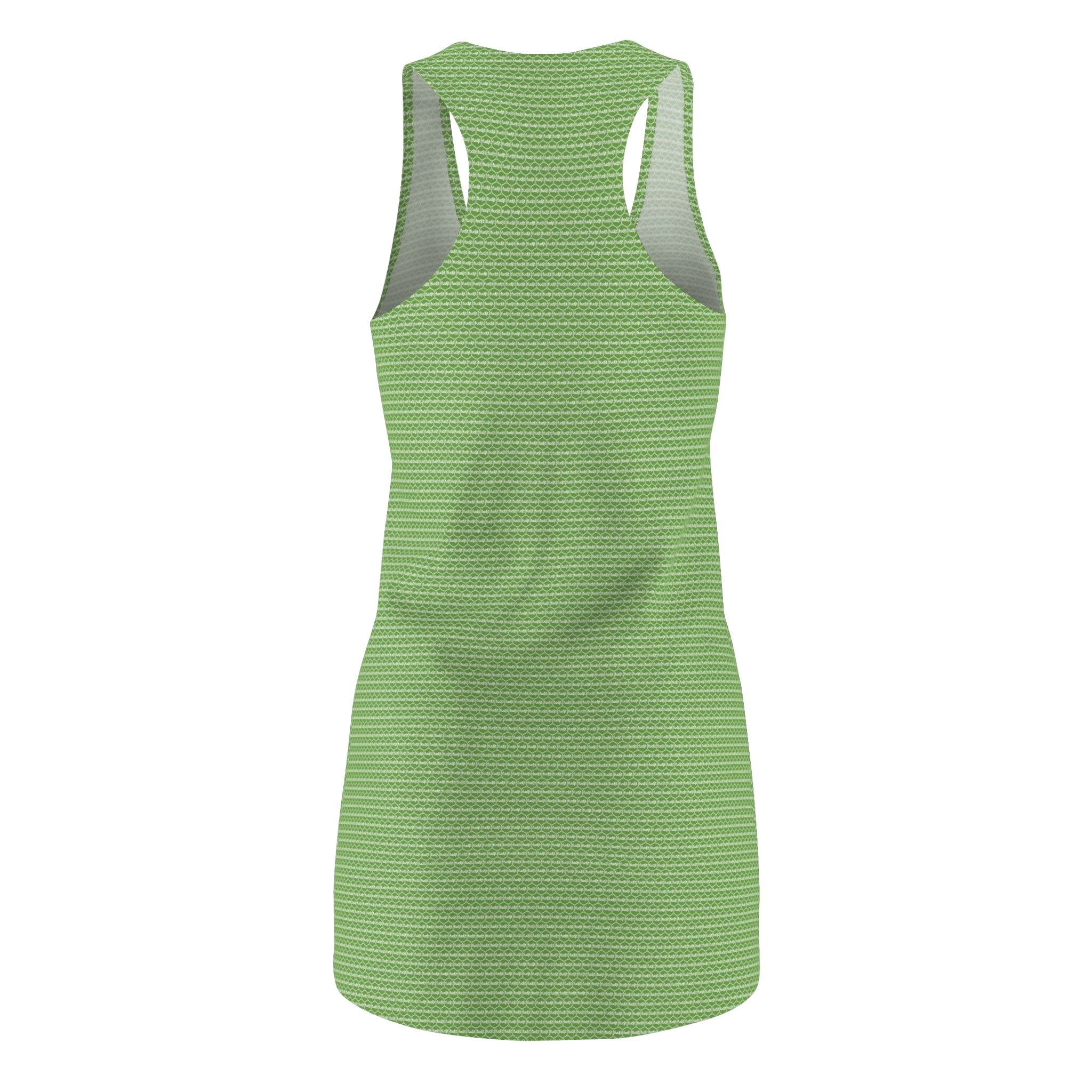 Green fudjt Unbroken Chain .5 Chic Racerback Dress