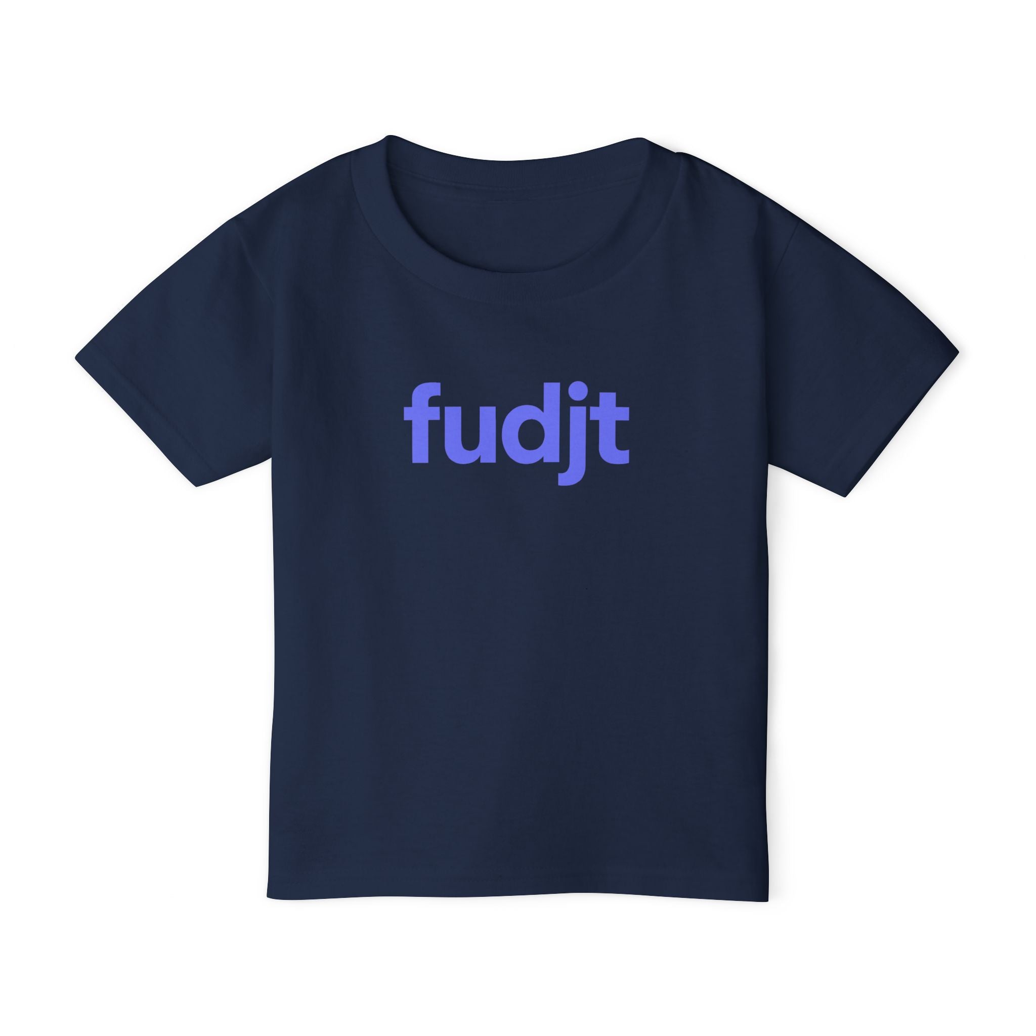Toddler T-Shirt with Light Blue Fudjt Design | 6 Colors