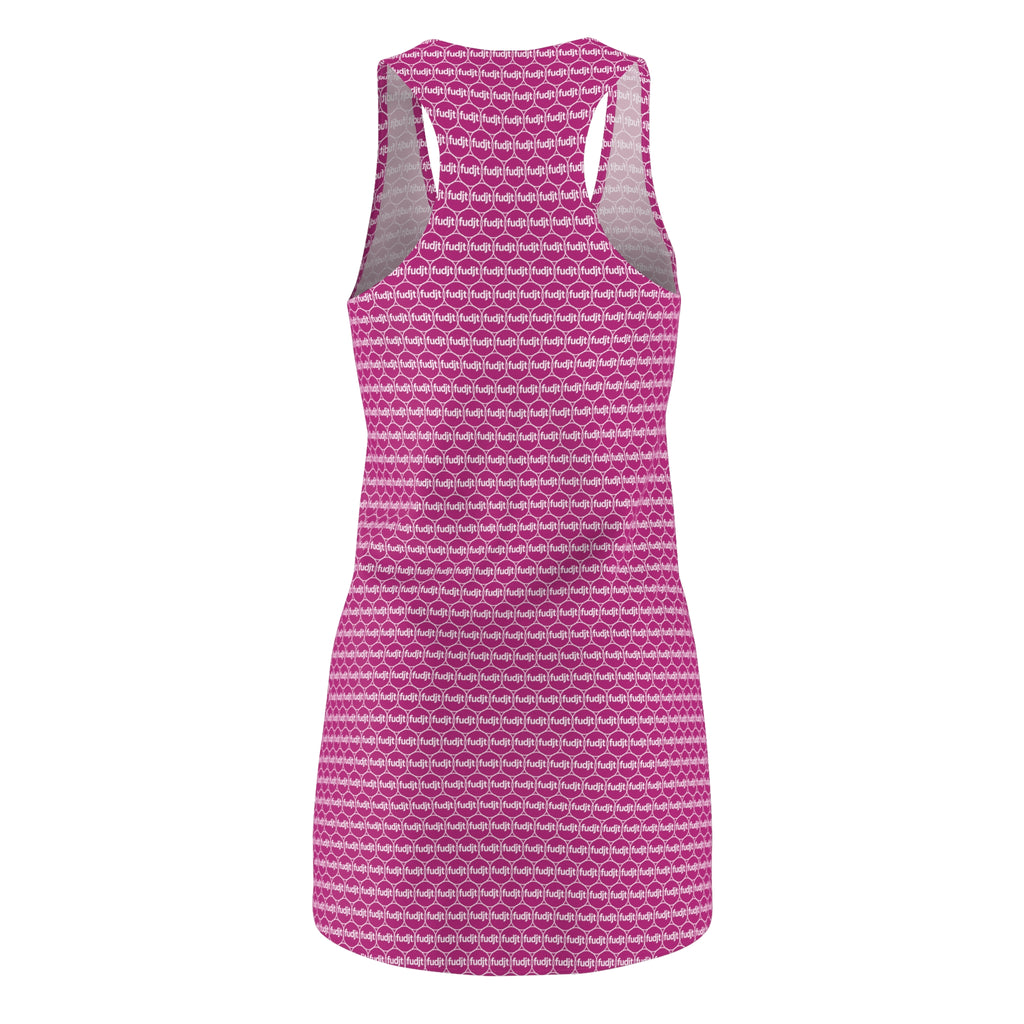 Pink fudjt Unbroken Chain 1.25 Chic Racerback Dress