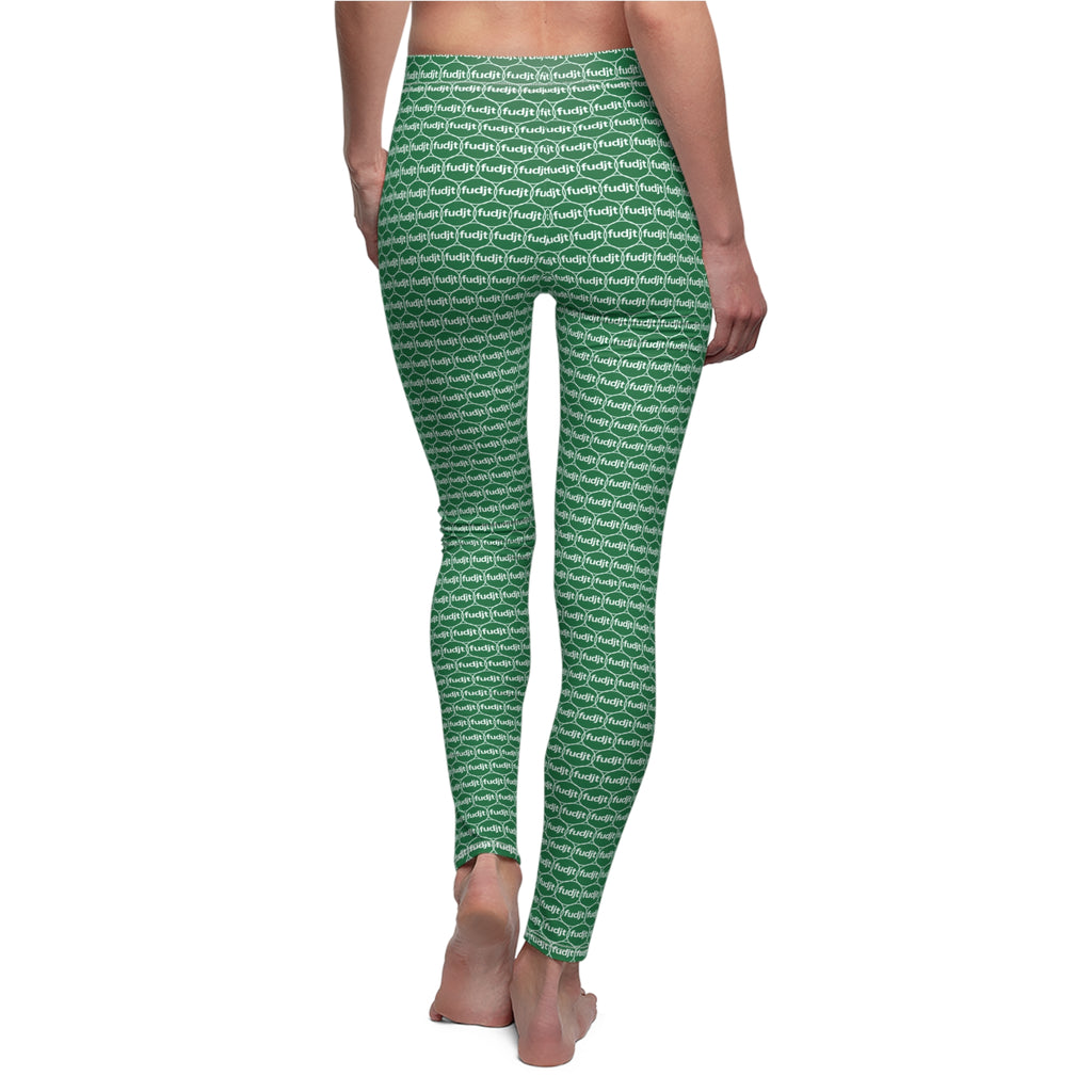 Dark Green fudjt Unbroken Chain 1.25 Casual Leggings