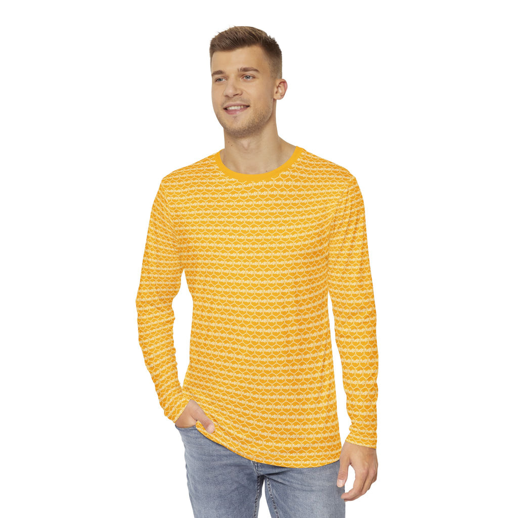 Yellow fudjt Unbroken Chain 1.25 Fluid Vibes Long Sleeve Shirt