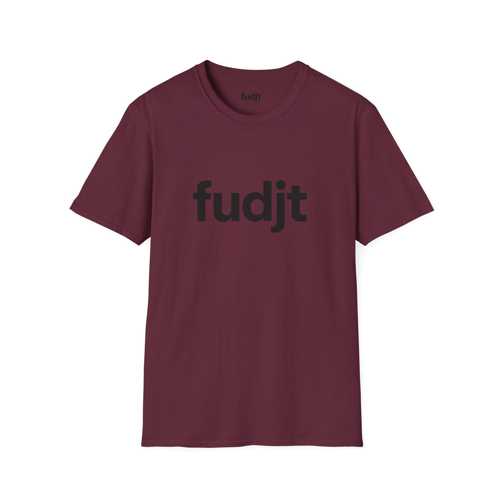 fudjt Everyday Style Black logo Tee | 17 Colors