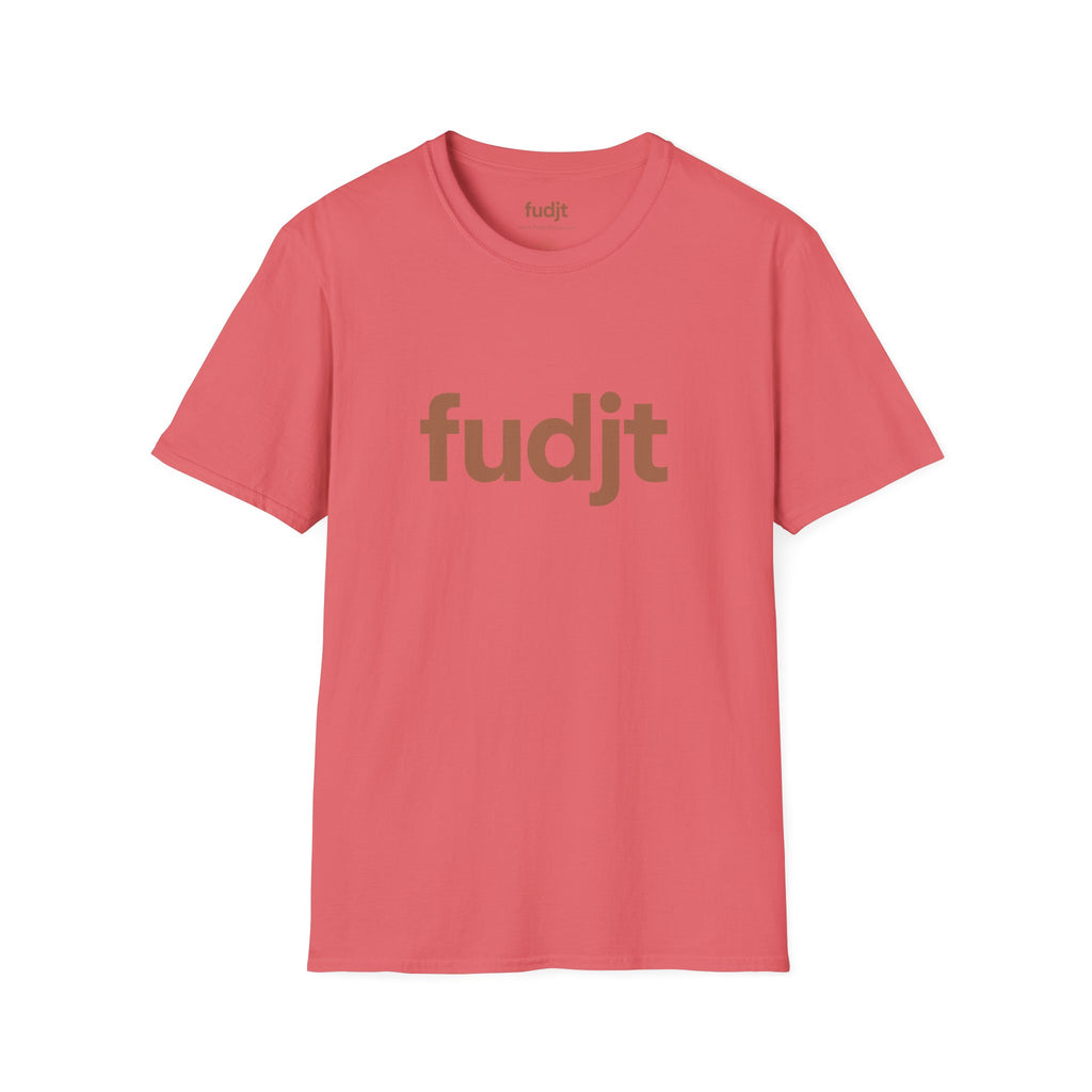fudjt Everyday Style Brown logo Tee | 16 Colors