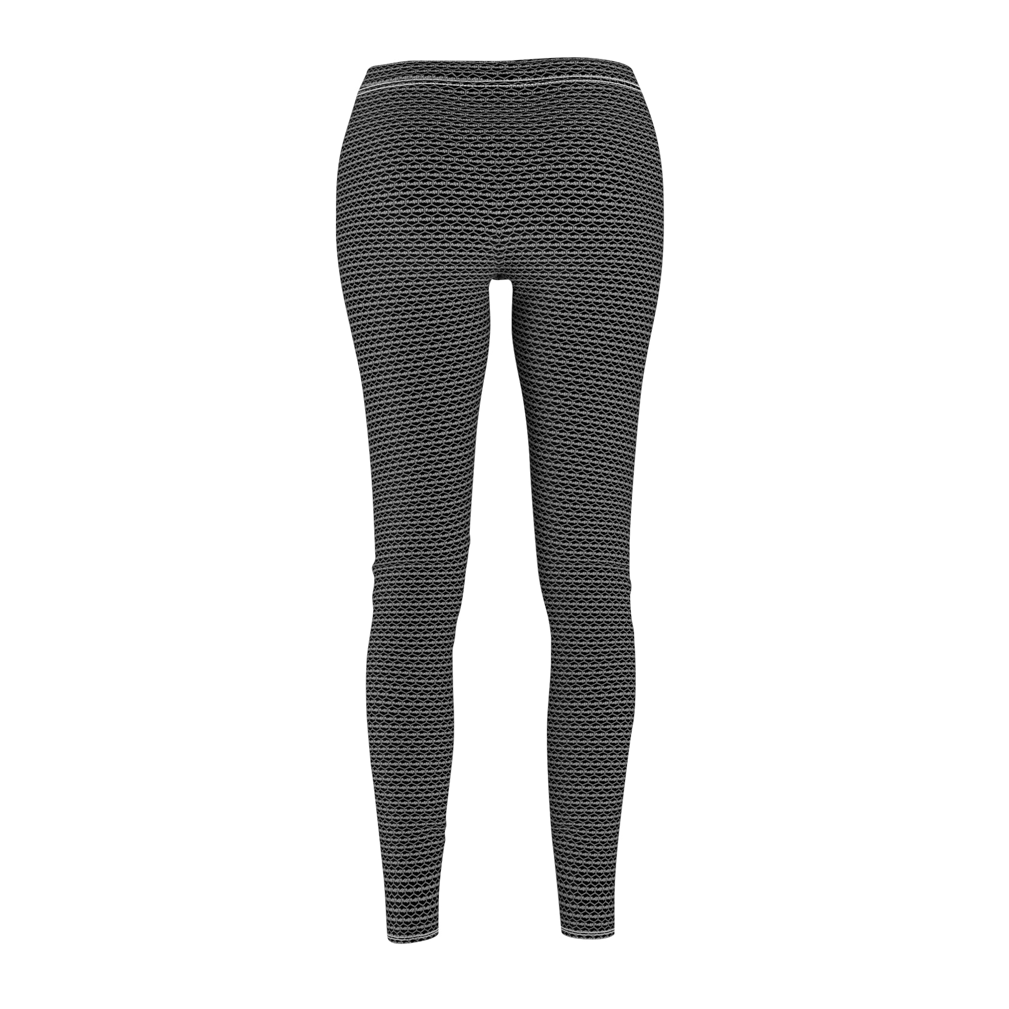Black & White fudjt Unbroken Chain .5 Casual Leggings - view 3