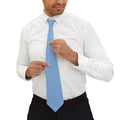 Light Blue Unbroken Chain fudjt Necktie 315