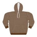 Brown fudjt Unbroken Chain Hoodie | All Over 1.25