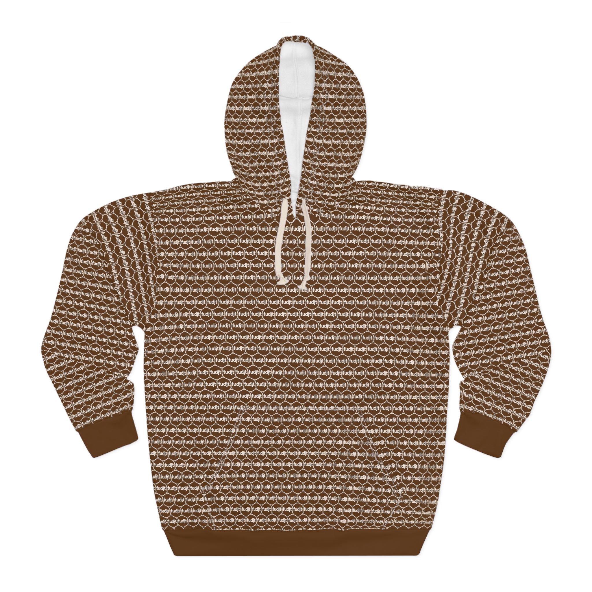 Brown fudjt Unbroken Chain Hoodie | All Over 1.25