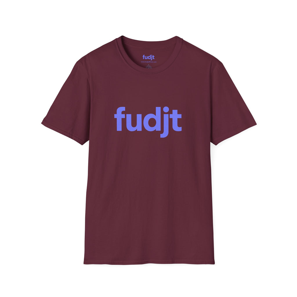 fudjt Everyday Style Light Blue logo Tee | 16 Colors