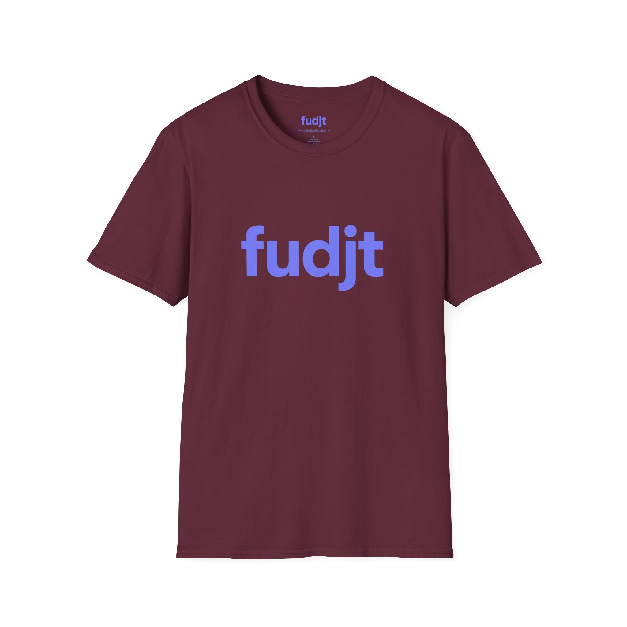 fudjt Everyday Style Light Blue logo Tee | 16 Colors