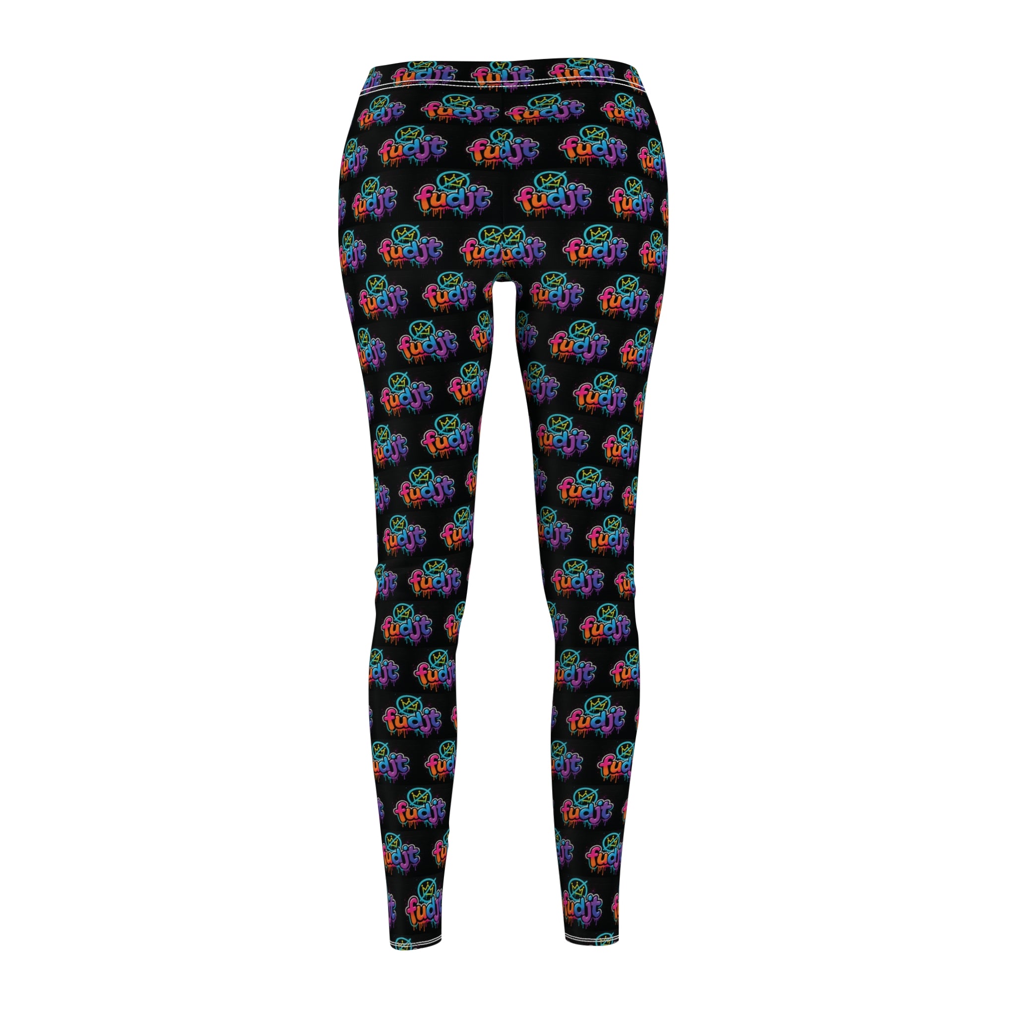 fudjt No Kings Clown Town 3 Leggings