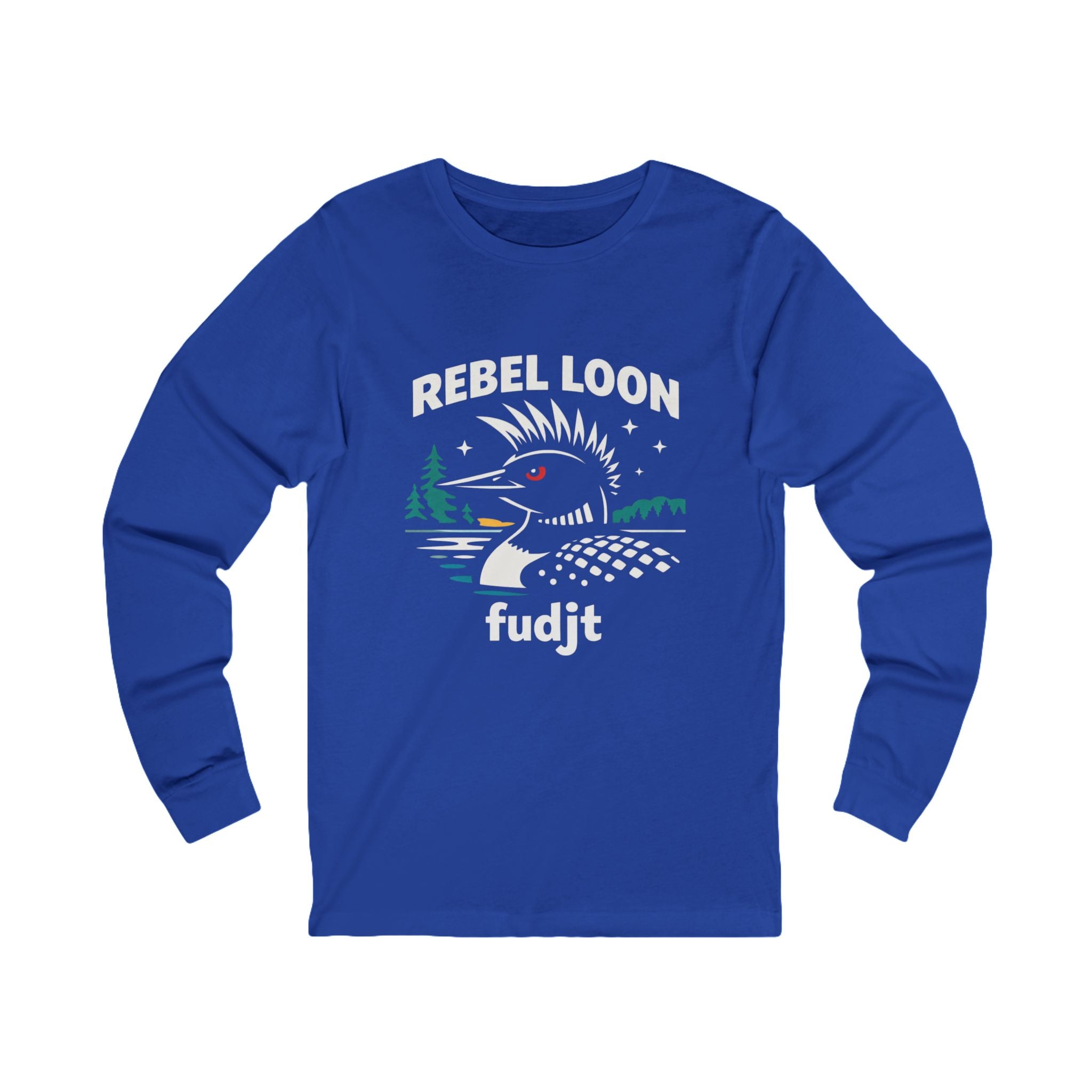 fudjt Rebel Loon Naturescape Long Sleeve Tee | 11 Colors