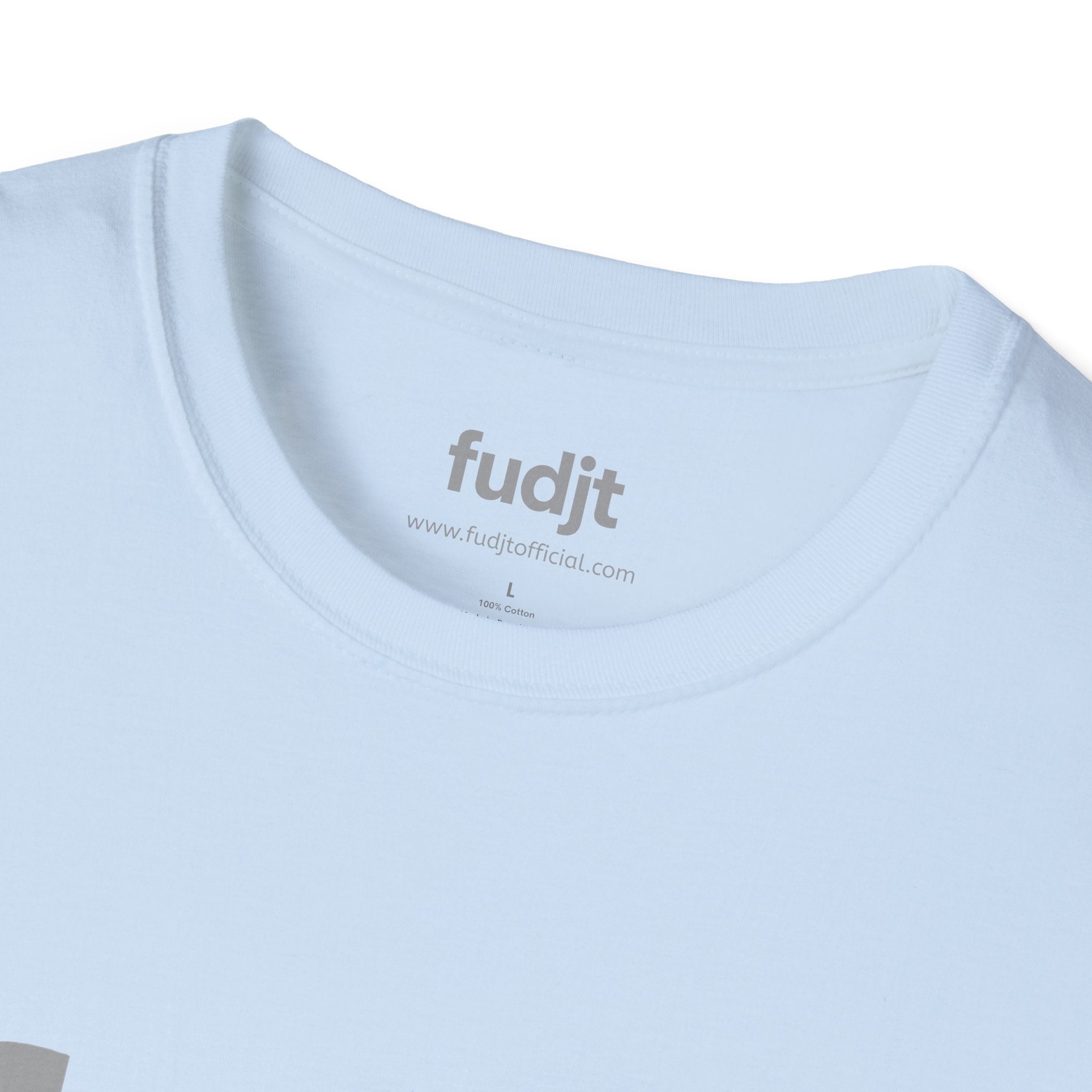 fudjt Everyday Style Gray logo Tee | 16 Colors