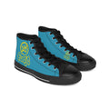 Turquoise Golden fudjt No Kings Street Style Sneakers | Women & Girls 3.75 High Top