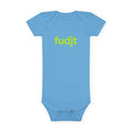 Lime fudjt Logo Baby Onesie