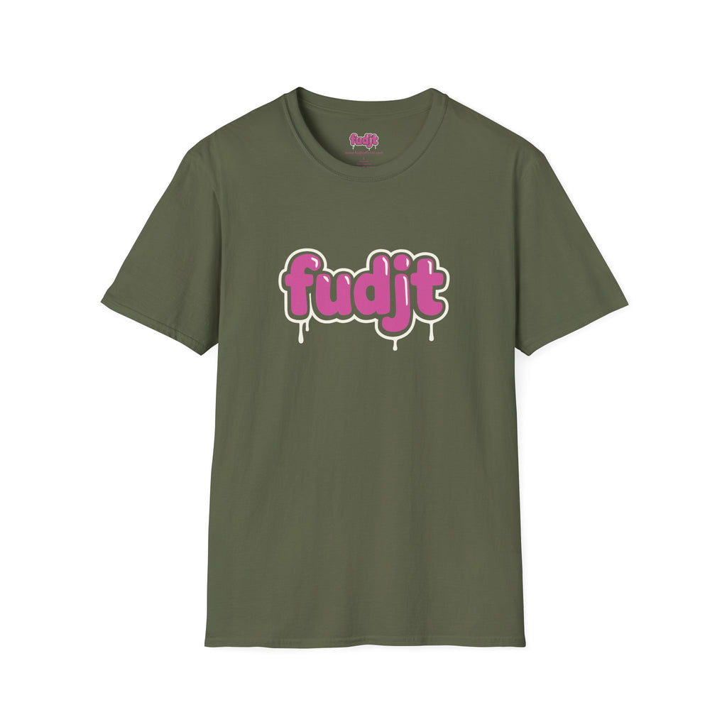 Fudjt Pink Drip Tee | 10 Colors