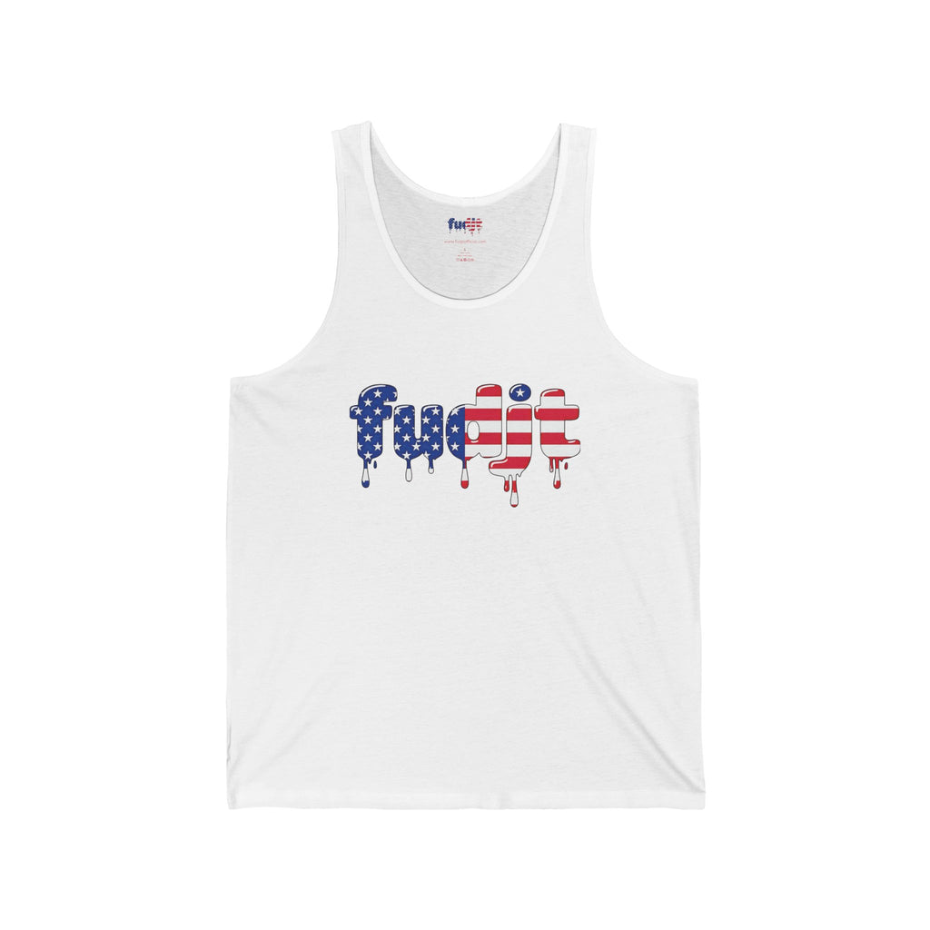 fudjt Stars & Stripes Unisex Jersey Tank | 4 Colors