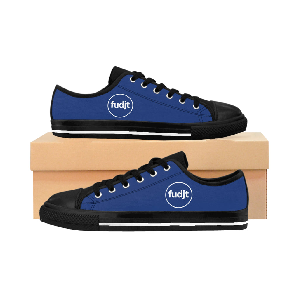 Dark Blue fudjt Circle Sneakers | Women & Girls
