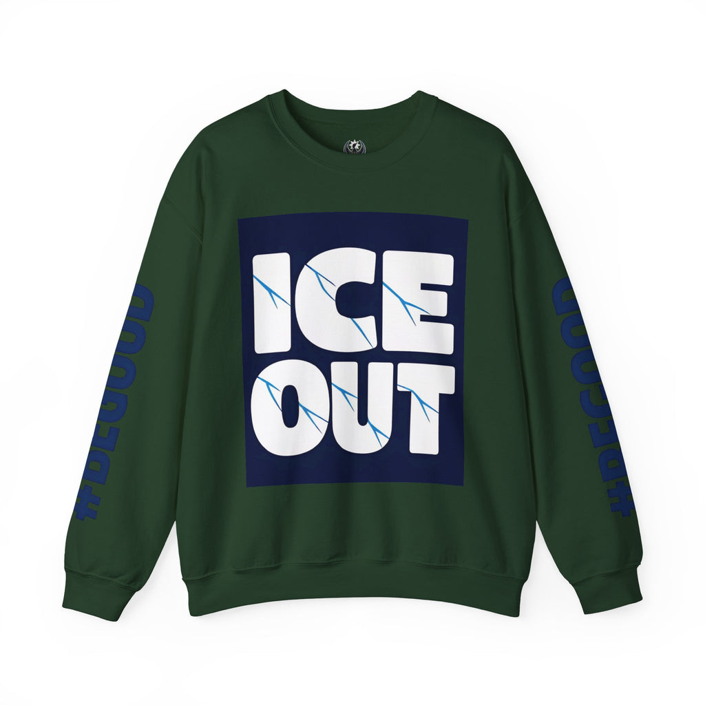Ice Out Crewneck Sweatshirt — #PRETTIGOOD Graphic Pullover | 10 Colors