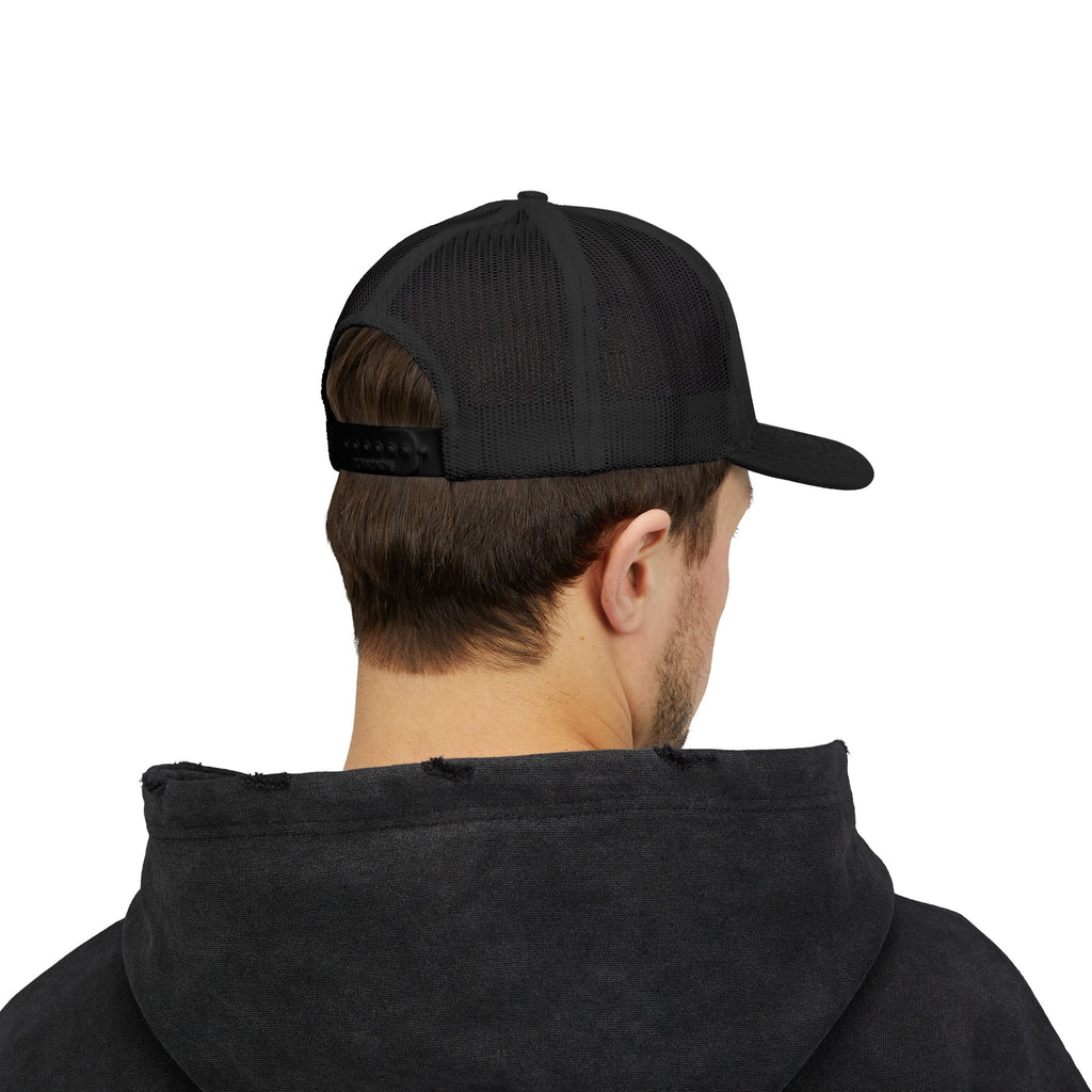 White fudjt logo Snapback Trucker Cap | 6 Colors