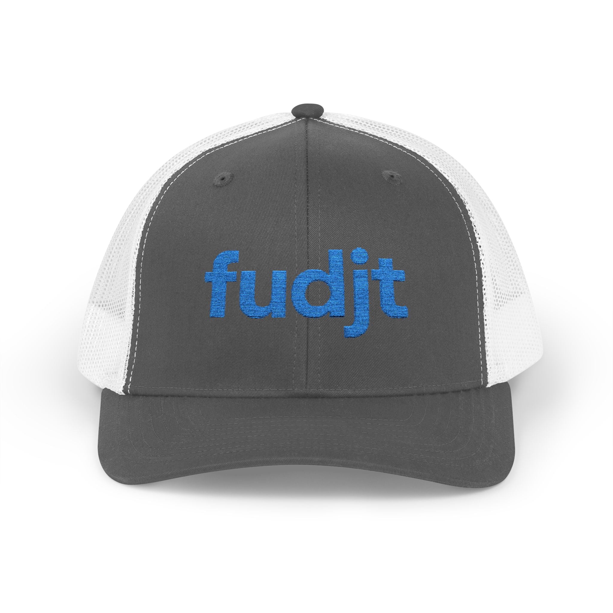 Light Blue fudjt logo Snapback Trucker Cap | 6 Colors