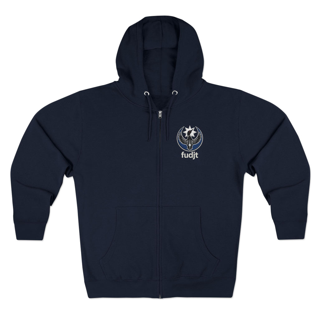 MN Rebel Loon Especial fudjt Zip Hoodie | Front & Back Graphic | 7 Colors