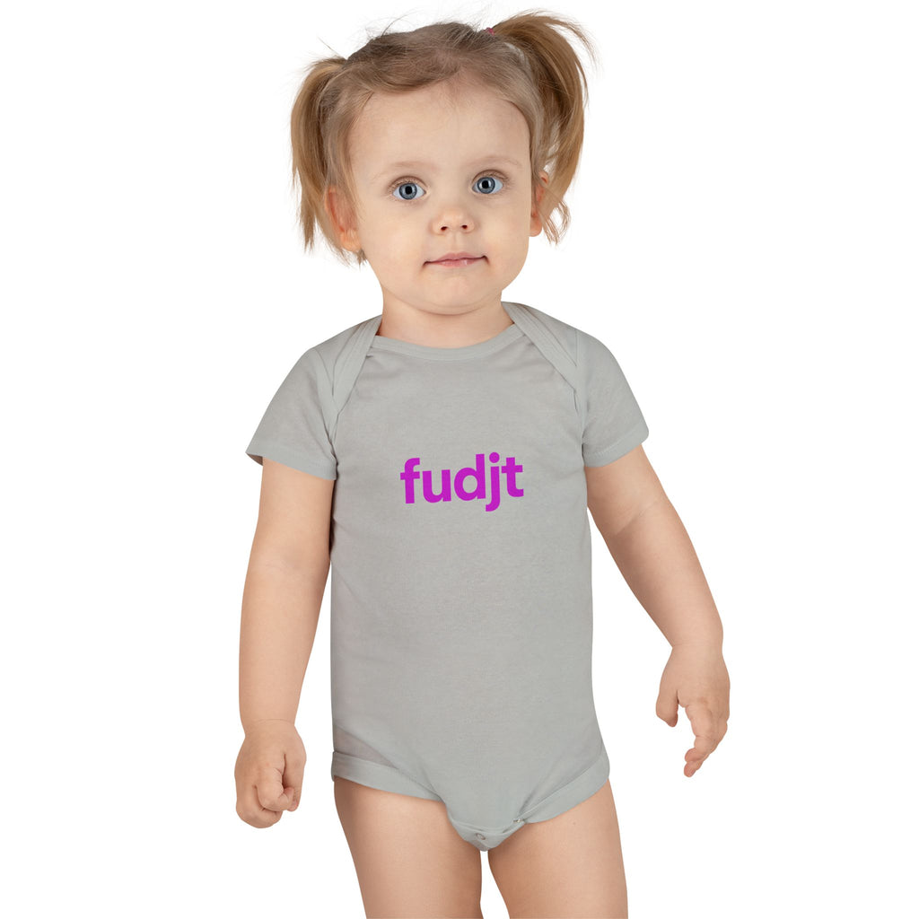 Plum fudjt Logo Baby Onesie | 4 Colors