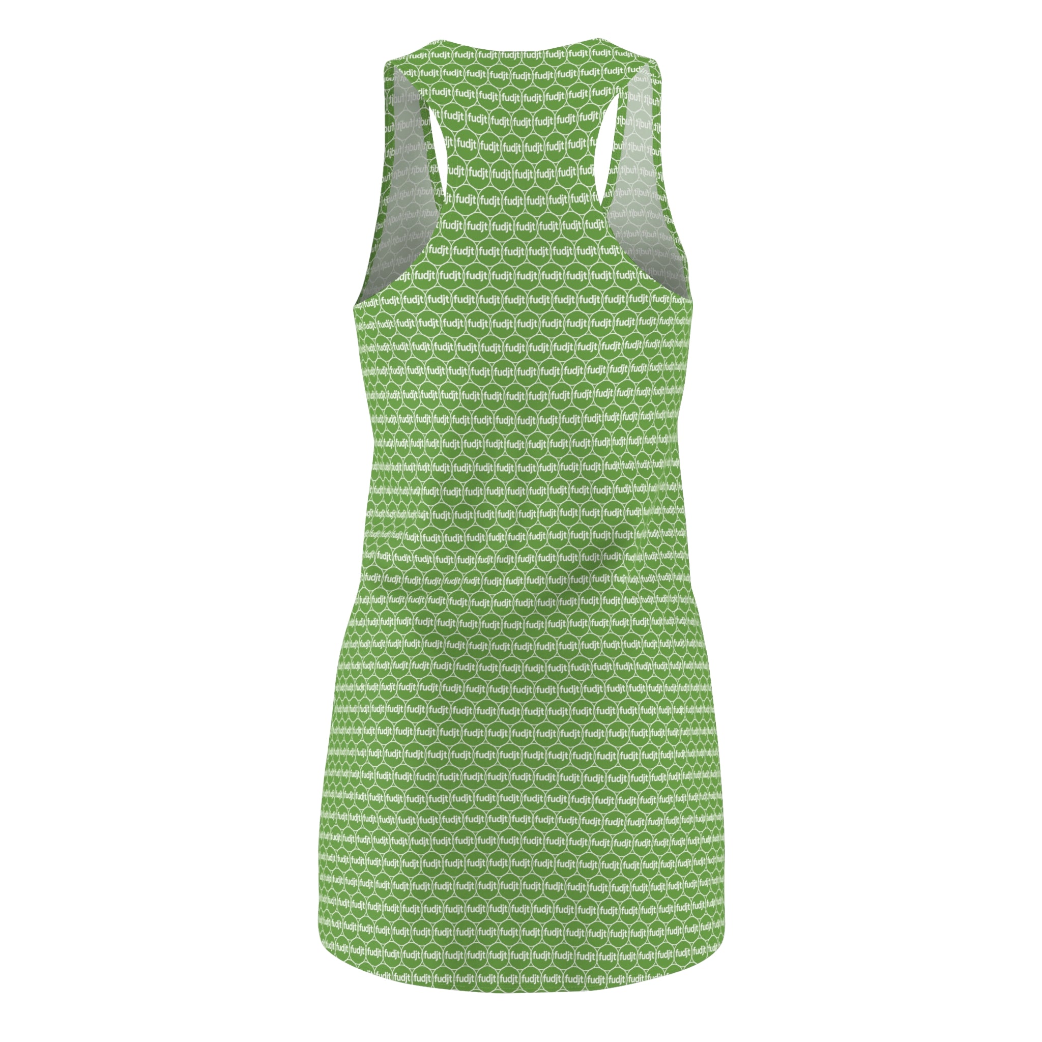 Green fudjt Unbroken Chain 1.25 Chic Racerback Dress