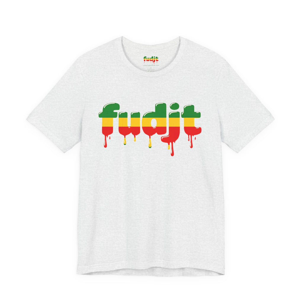 fudit Drip Logo Tee (Rasta Colors)