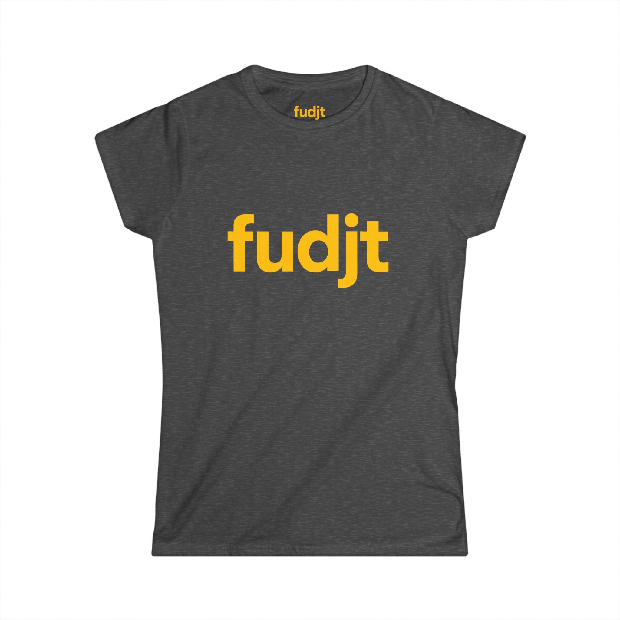 Women's Golden fudjt logo Comfy Stylie Tee | 12 Colors
