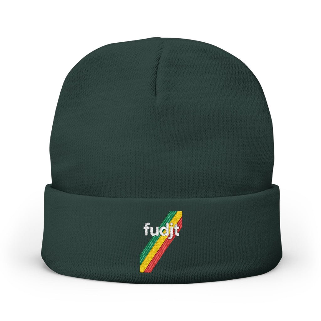 fudjt Knit Beanie | Rasta45 Stripe | 6 Colors