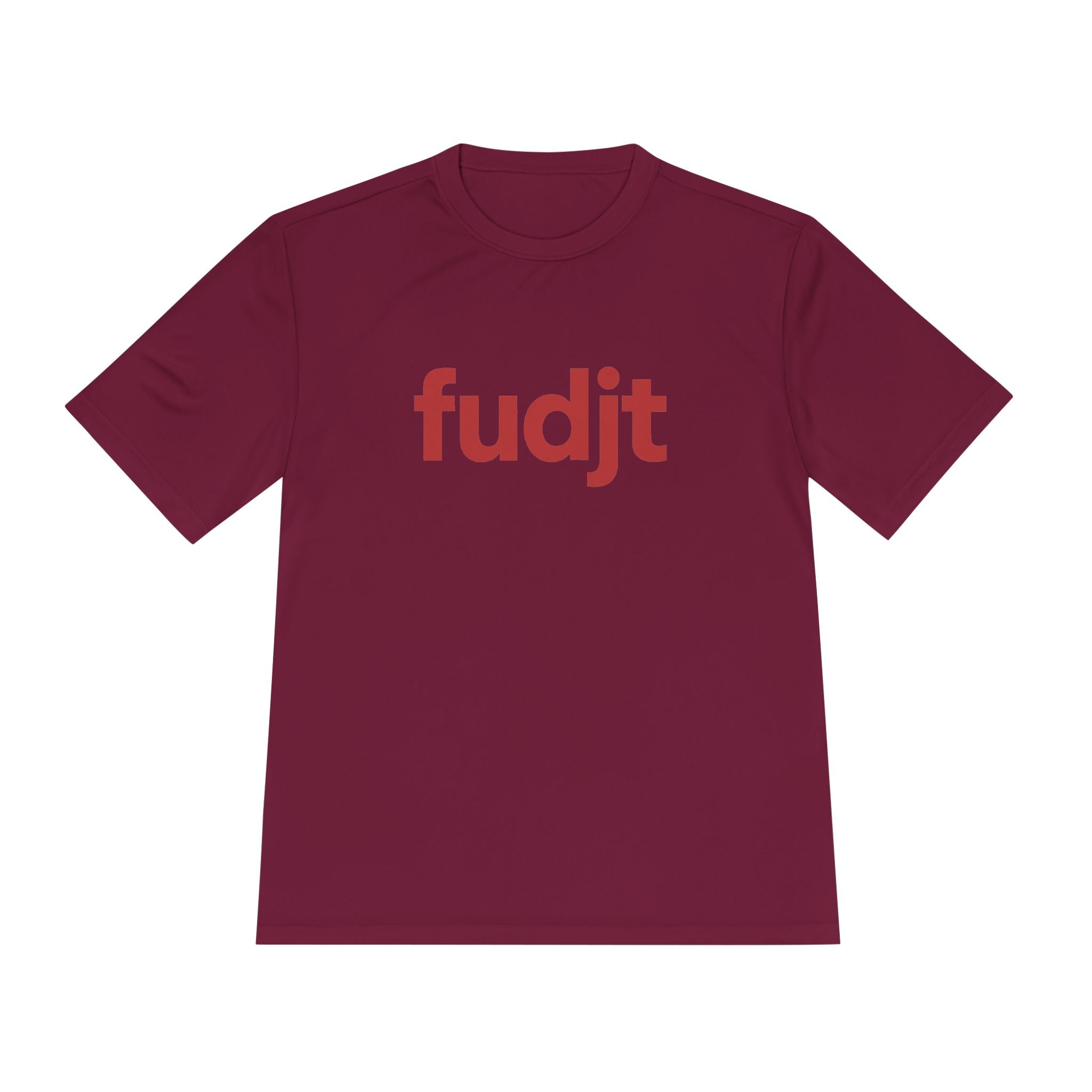 Red fudjt design Moisture Wicking Performance Tee | 13 Colors