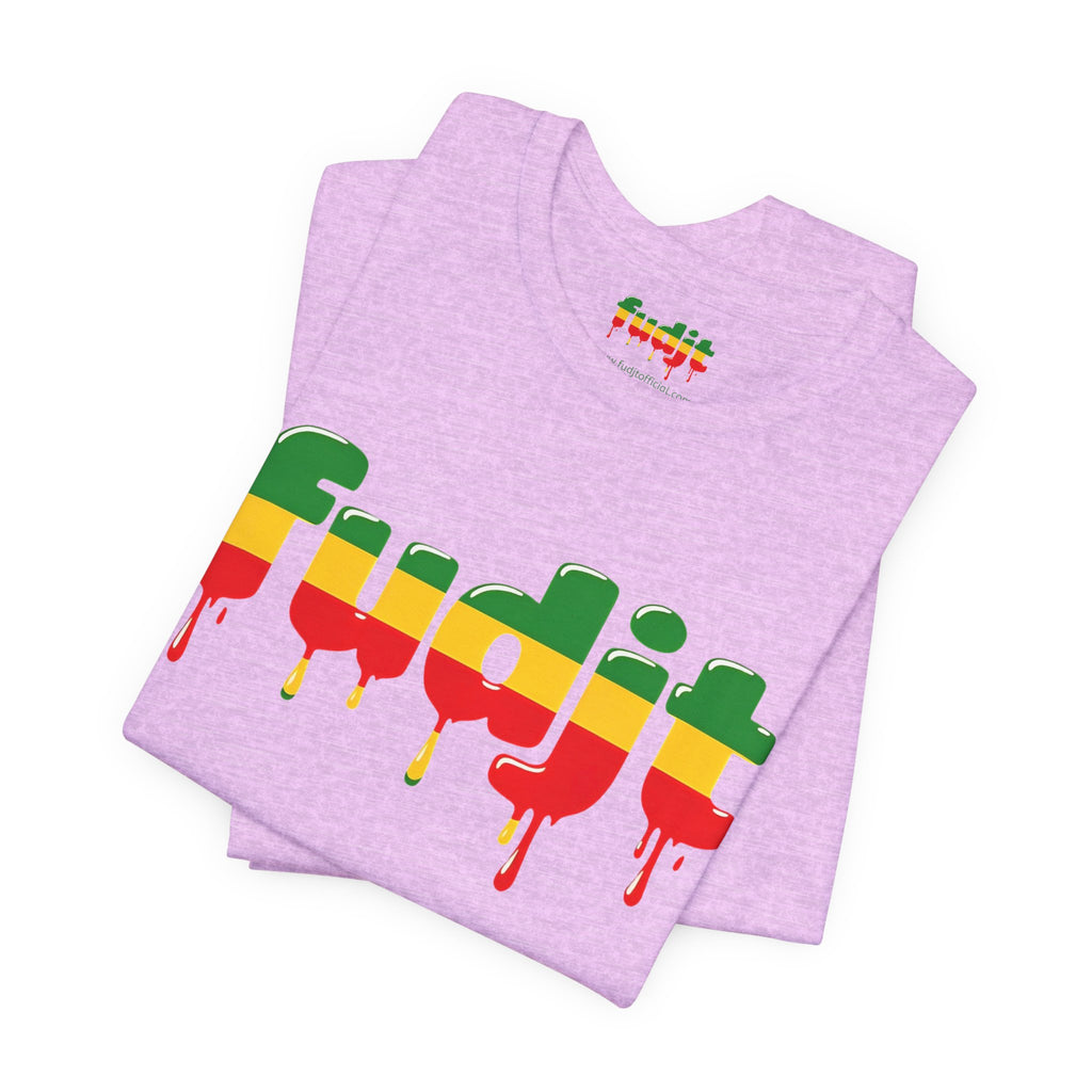 fudit Drip Logo Tee (Rasta Colors)